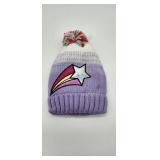 Girls Winter Hat and Gloves Set with Shooting Star Design - Retail: $12