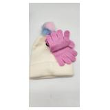 Unicorn Winter Hat and Gloves Set - Retail: $15