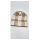 Buffalo Check Knit Beanie - Retail: $15