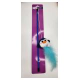 Forever Pals Penguin Wand Cat Toy  - Retail: $5
