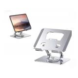 Adjustable Aluminum Tablet Stand with Cooling Design - Retail: $25