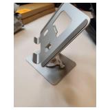 Adjustable Aluminum Tablet Stand with Cooling Design - Retail: $25