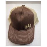 Mountain Pine Embroidered Trucker Hat Set - Retail: $25