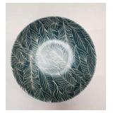 Decorative Tropical Leaf Pattern Bowl - Retail: $24