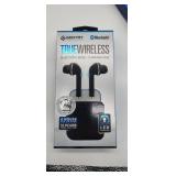 Sentry True Wireless Bluetooth Earbuds with Charging Case - Retail: $25