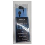 Vibe Sound Comfort Plus Stereo Earbuds - Retail: $8