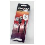 Rayovac Fusion 10ft Micro USB Cable - Retail: $8