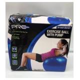 Pro Strength 24-inch Exercise Ball with Pump - Retail: $15