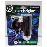 Cruzinbrightz Tricolor LED Disco Bike Light - Retail: $12