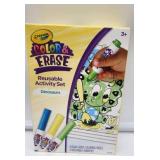 Crayola Color & Erase Dinosaur Activity Set - Retail: $8