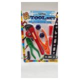 10 Piece Kids Tool Set Playset - Retail: $8