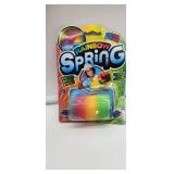 Rainbow Spring Slinky Toy - Retail: $5