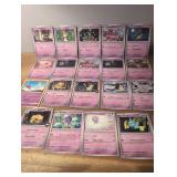 Pokemon Ghost & Psychic Type Trading Card Lot