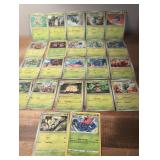 Grass Type Pokemon Trading Card Collection