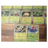 Grass Type Pokemon Trading Card Collection
