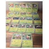 Pokemon Trading Card Lot - Grass Type Collection