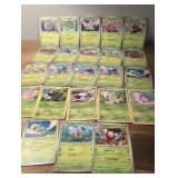 Grass Type Pokemon Trading Card Collection