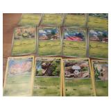 Grass Type Pokemon Trading Card Collection