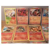 Fire Type Pokemon Trading Card Collection