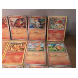 Fire Type Pokemon Trading Card Collection