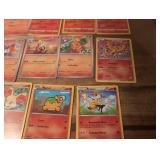 Fire Type Pokemon Trading Card Collection