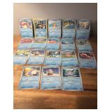 Water Pokemon Trading Card Collection