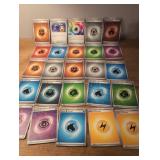 Pokemon Energy Cards Collection with Prism Energy