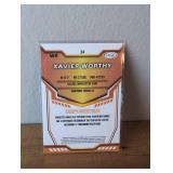 2021 SAGE Xavier Worthy Texas Longhorns Football Card