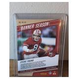 2019 Panini Prestige Banner Season Steve Young 49ers Card