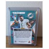 2022 Panini Rookies & Stars Tua Tagovailoa Standing Ovation Card