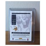 2020 Panini Chronicles Luminance Justin Jefferson Vikings Rookie Card