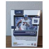 2022 Donruss Optic Evan Neal Rated Rookie Prizm Card