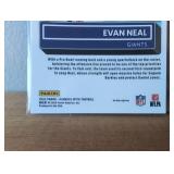 2022 Donruss Optic Evan Neal Rated Rookie Prizm Card