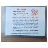 NFL Trading Cards Collection - Reggie White & Lou Groza