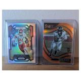 2023 Panini Prizm Football Skyy Moore & Jalen Reagor Cards - 2 ct