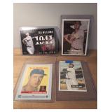 Ted Williams Boston Red Sox Baseball Cards Collection - 4 ct