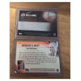 Ted Williams Boston Red Sox Baseball Cards Collection - 4 ct