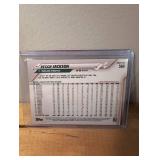 Reggie Jackson Baseball Card Collection