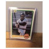 Reggie Jackson Baseball Card Collection