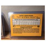 Barry Bonds 1987 Topps and Donruss Baseball Cards