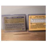 Barry Bonds 1987 Topps and Donruss Baseball Cards