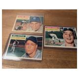 1956 Topps Baseball Cards Collection - Reese, Podres, Tuttle
