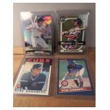 Ryne Sandberg Chicago Cubs Baseball Card Collection