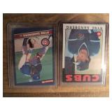 Ryne Sandberg Chicago Cubs Baseball Card Collection