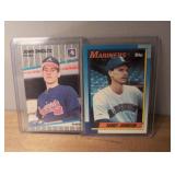 1989 Baseball Trading Cards - John Smoltz and Randy Johnson