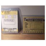 1989 Baseball Trading Cards - John Smoltz and Randy Johnson