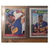 Baseball Card Collection - Ted Williams and Manny Ramirez