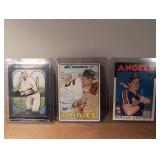 Cy Young Angels Red Sox Baseball Card Collection