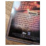 2016 Topps Greatest Streaks Cal Ripken Jr. Trading Card GS-01