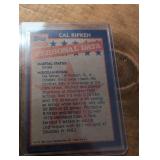 Cal Ripken Jr. Baseball Card Collection